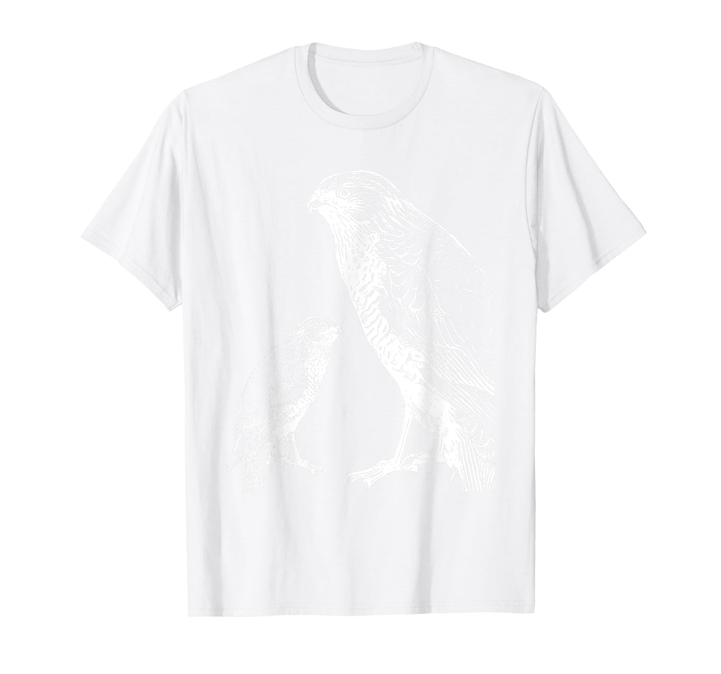 Falcon Bird of Prey Illustration Hawk T-Shirt
