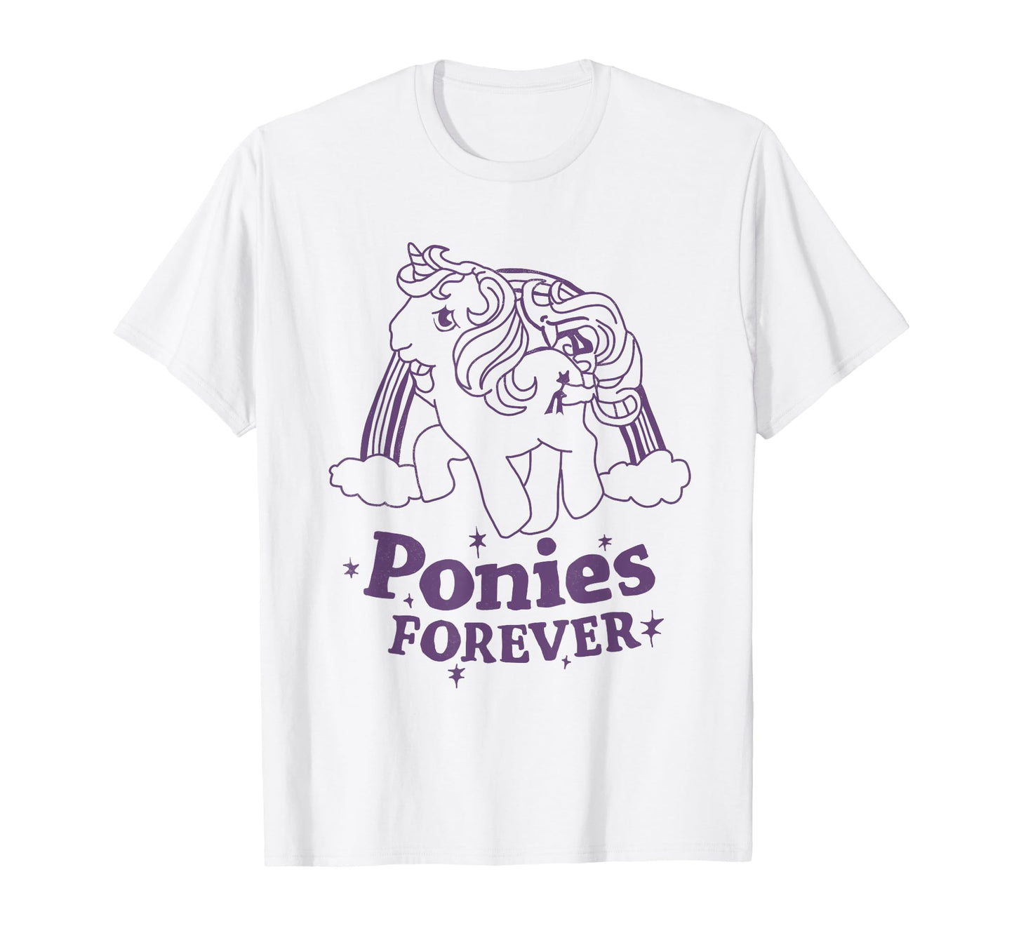Ponies Forever Band Reference Grey T-Shirt