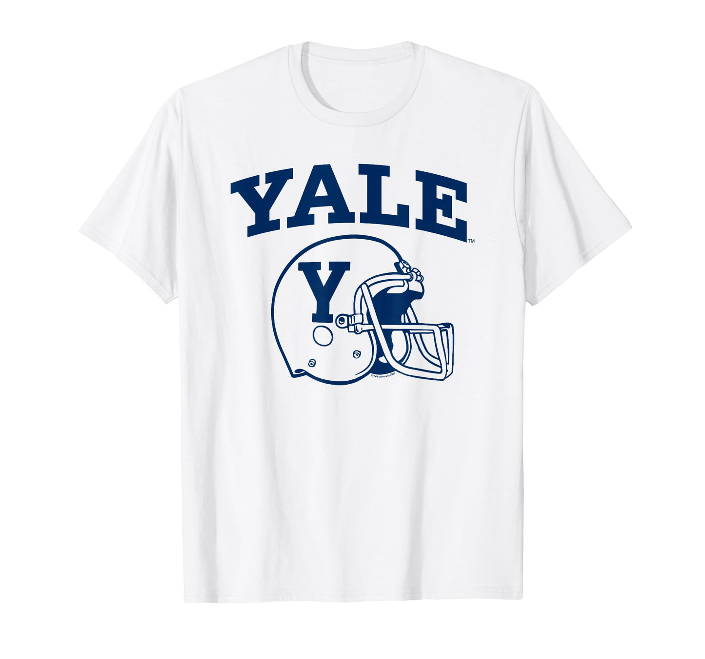 Yale University Football Helmet Varsity Logo T-Shirt