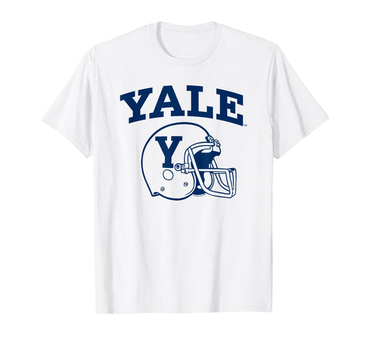 Yale University Football Helmet Varsity Logo T-Shirt