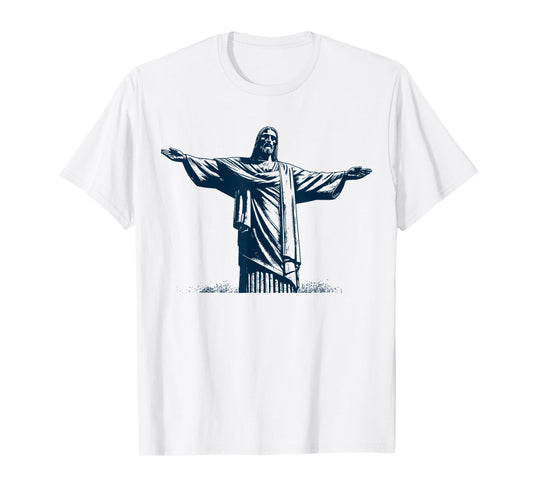 Christ the Redeemer, 30-meter Statue in Rio, Brazil T-Shirt