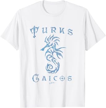 JCombs: Turks & Caicos Islands Seahorse T-Shirt