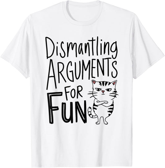 Debate Cat I Debate Society Humor Debating Team I Debate T-Shirt