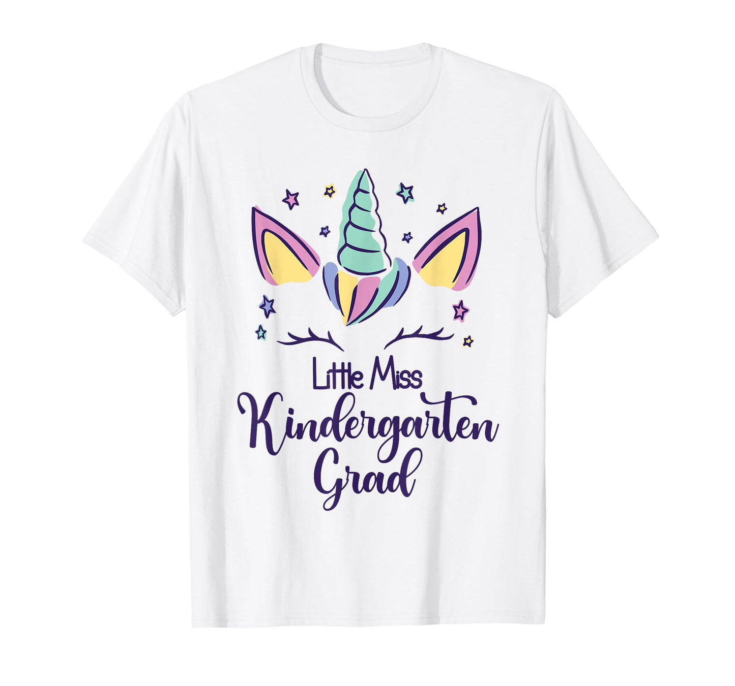 Little Miss Kindergarten Grad 2025 T-Shirt