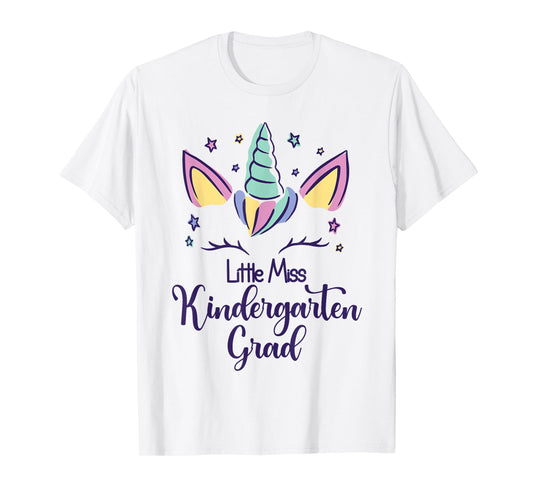 Little Miss Kindergarten Grad 2025 T-Shirt