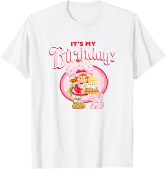 Strawberry Shortcake It's My Birthday Vintage Sweetie T-Shirt