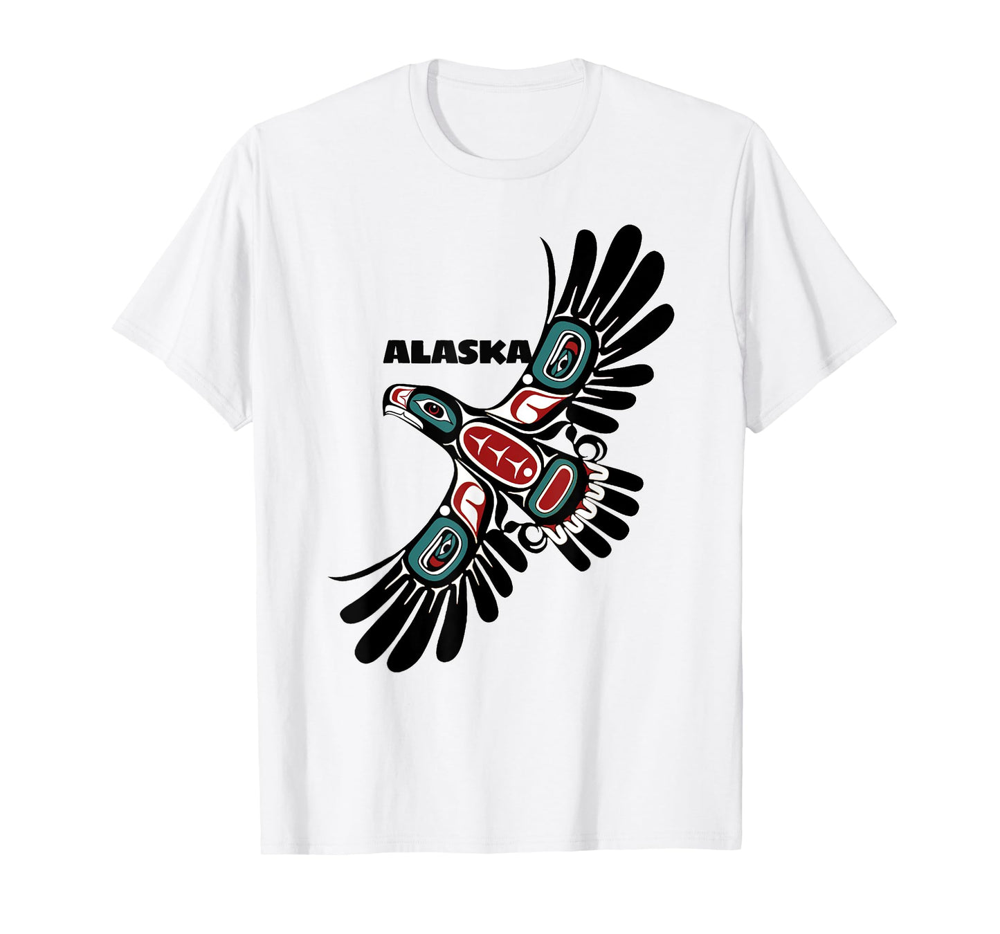 Alaska Native American Art Styles Eagle Tlingit Haida Indian T-Shirt