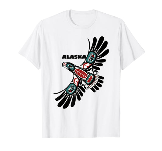 Alaska Native American Art Styles Eagle Tlingit Haida Indian T-Shirt