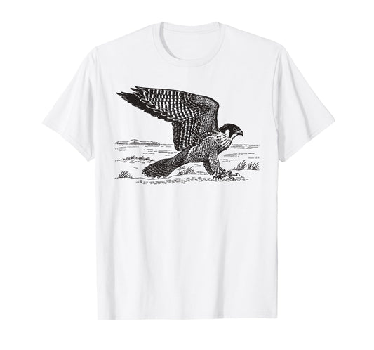 Peregrine Falcon Ornithology Hawk Gift T-Shirt