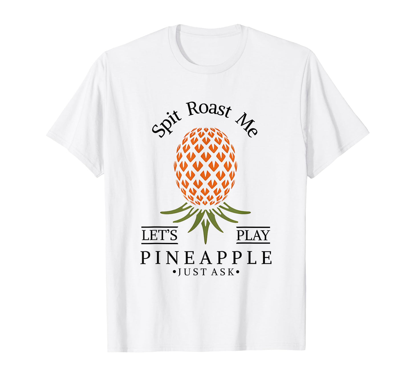 Spit Roast Me Swinger Lifestyle Naughty Adult Humor Graphic T-Shirt