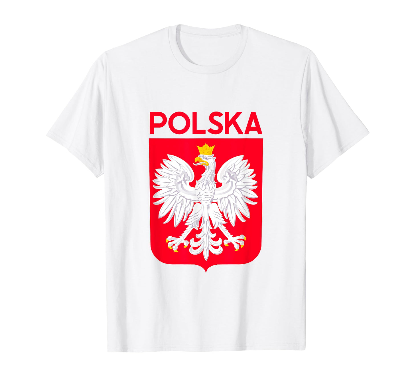 Polska Eagle Emblem Poland Flag Polish Culture Pierogi Gift T-Shirt