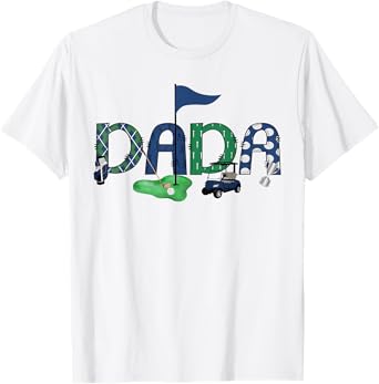 Dada Of The Birthday Boy Hole in One Golf Sport Matching T-Shirt