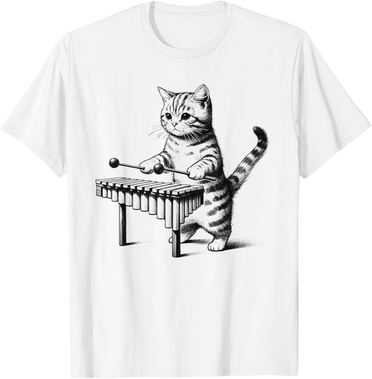 Funny Kitten Vintage T-Shirt