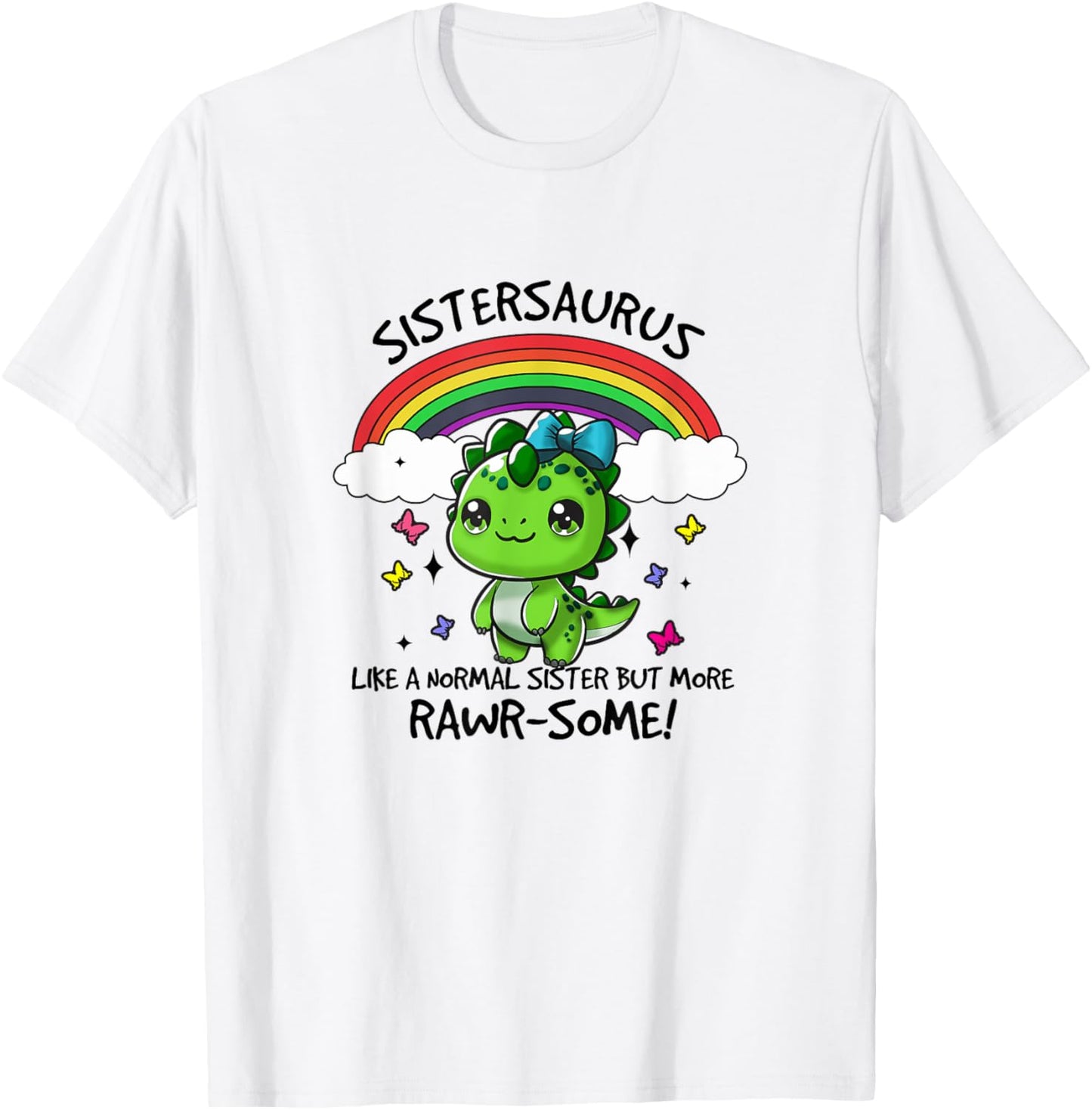 Dinosaur Sister Sistersaurus Sisters Cooler Siblings T-Shirt