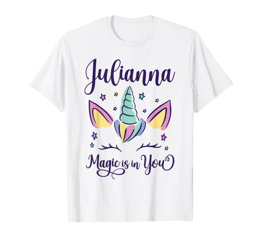 First Name Julianna Personalized I Love Julianna T-Shirt