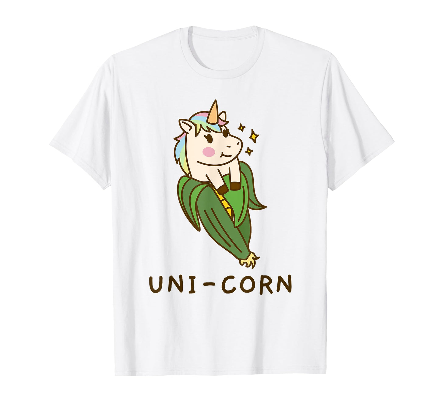 Uni Corn Unicorn on the cob funny cute birthday gift T-Shirt