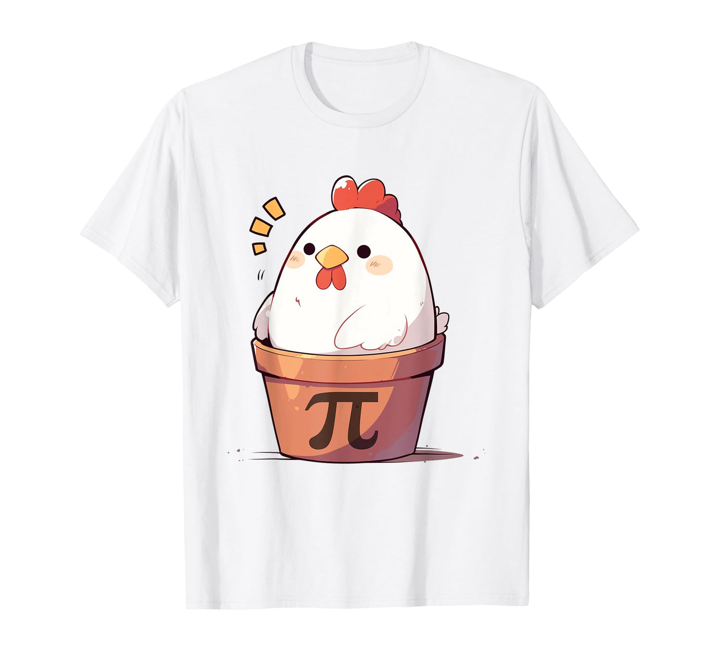 Chicken Pot PI Day Men Women Kids Math Teacher Gifts T-Shirt