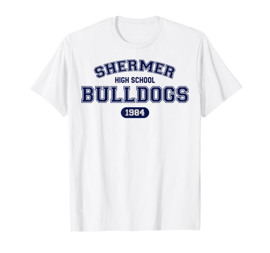 Breakfast Club Shermer High Bulldogs Graphic T-Shirt T-Shirt