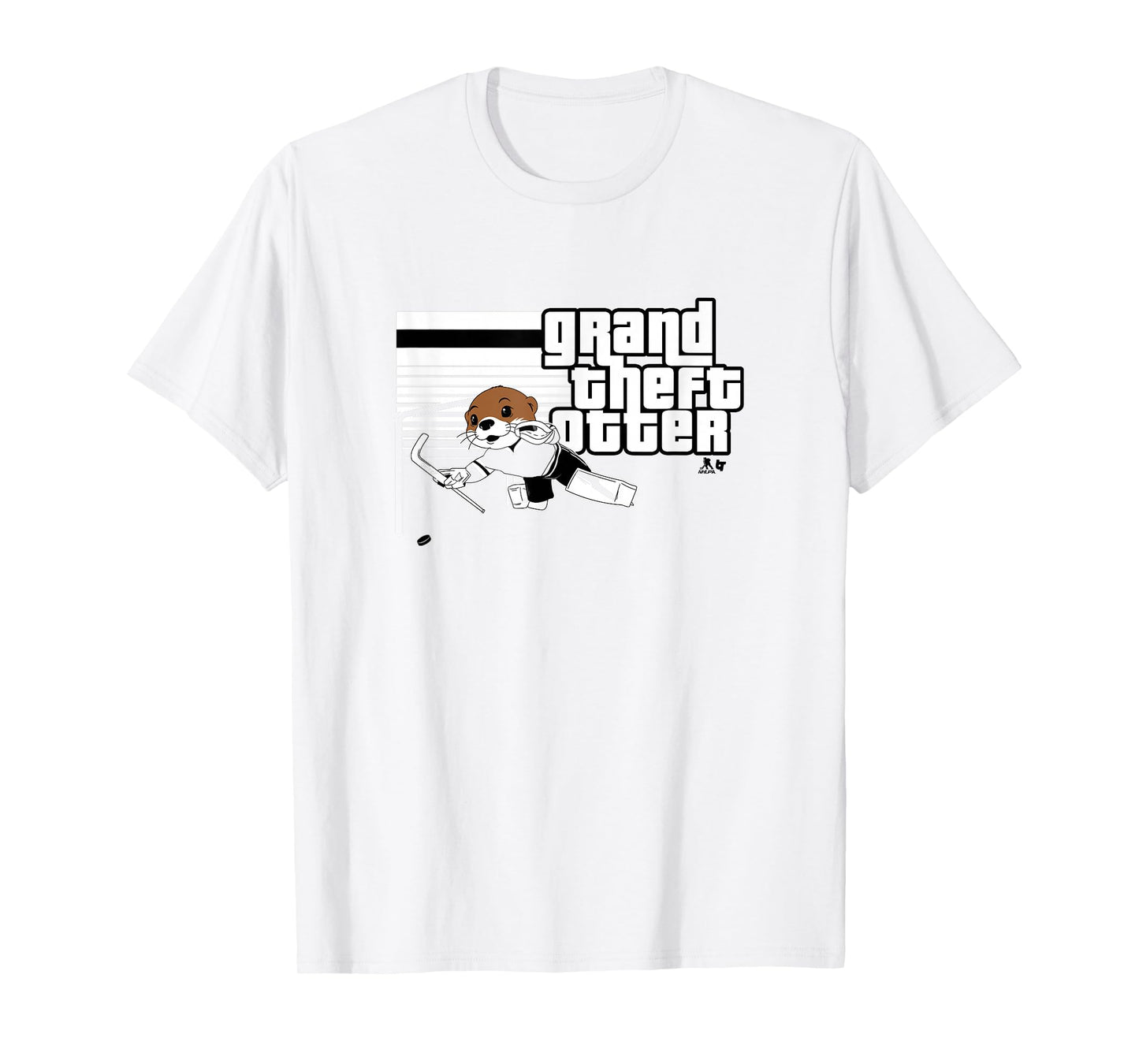 Jake Oettinger - Grand Theft Otter - Dallas Hockey T-Shirt