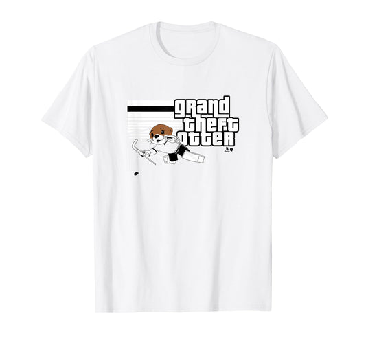 Jake Oettinger - Grand Theft Otter - Dallas Hockey T-Shirt