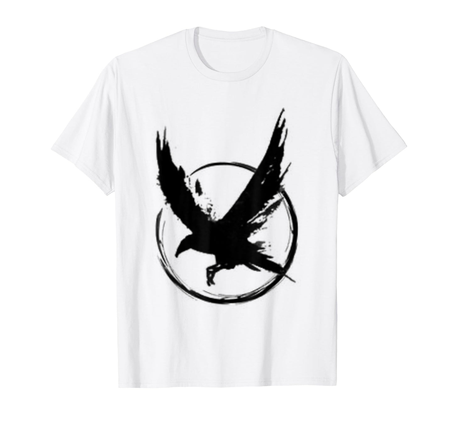Raven Hoodie, Crow Raabe T-Shirt Women's Men's Shirt Black T-Shirt