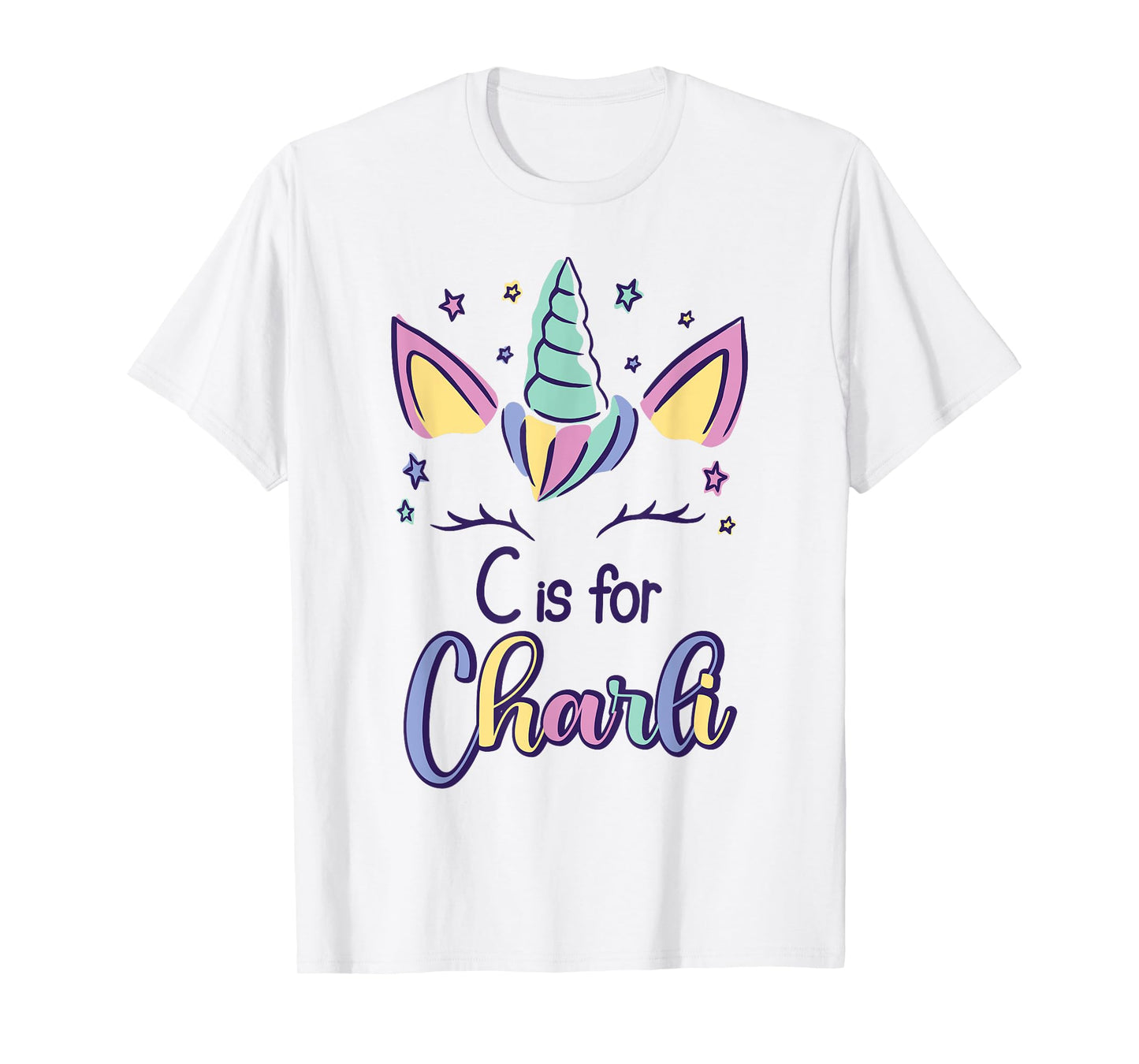 First Name Charli Personalized C Is For Charli T-Shirt