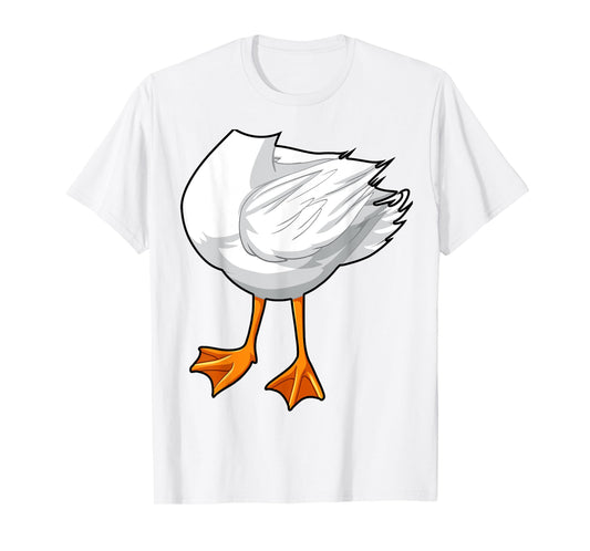 Duck Costume Halloween Duck Face Costume Funny Adults Kids T-Shirt