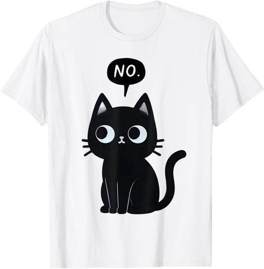 Funny Black Cat T-Shirt