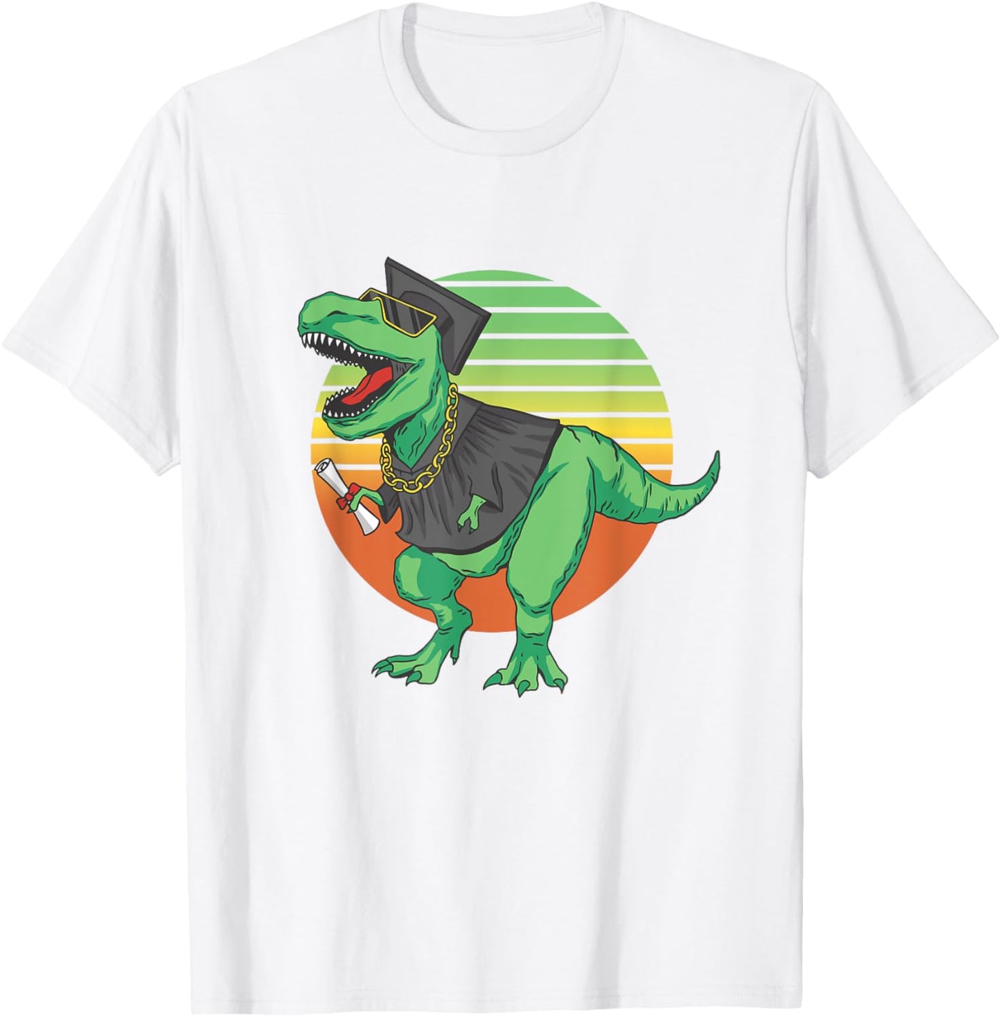 Dinosaur Graduate Graduation Student T-Shirt