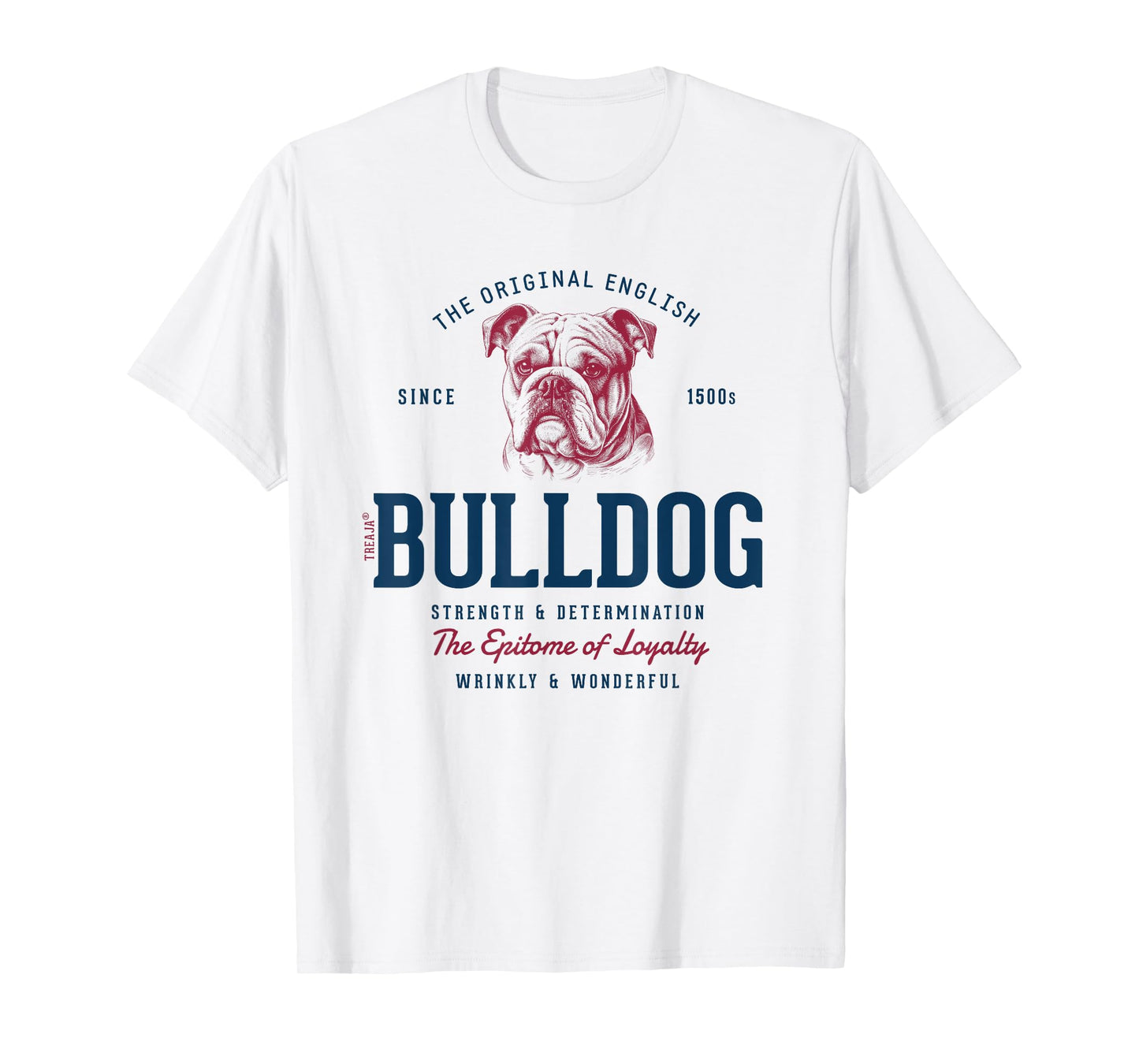 Retro Styled Vintage English Bulldog T-Shirt