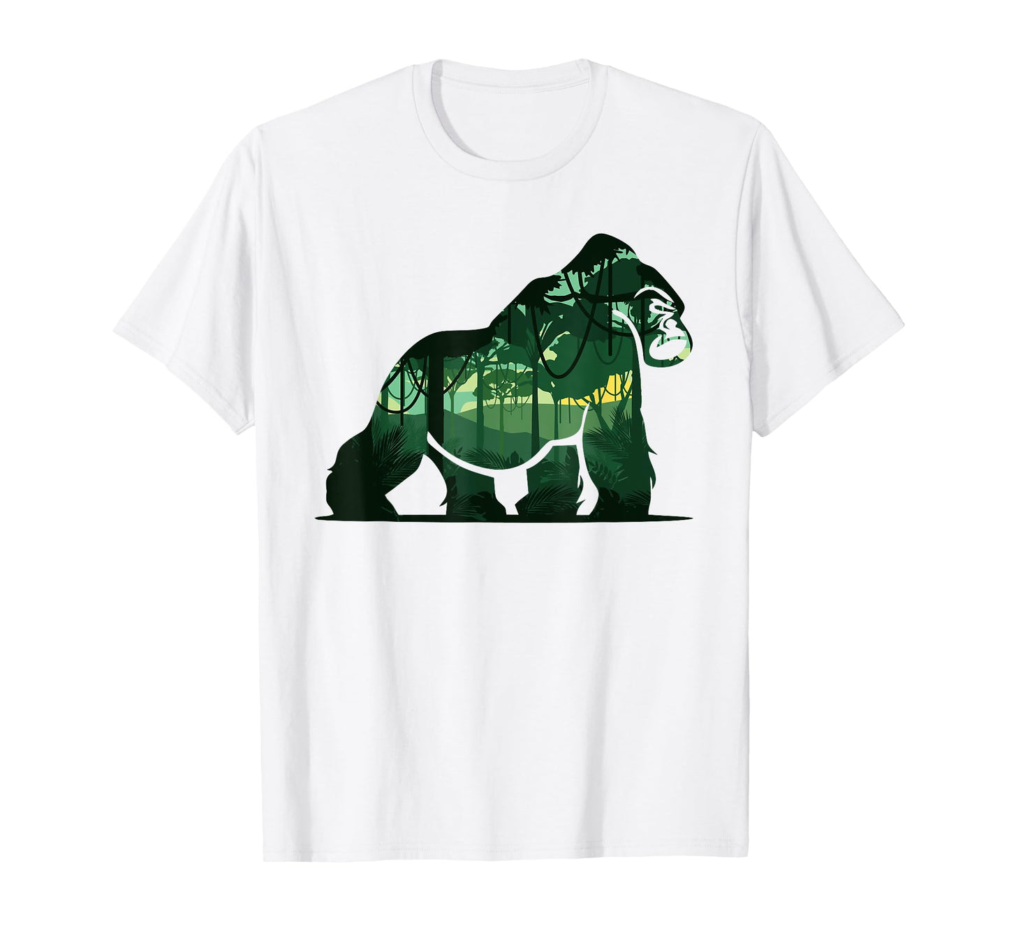Forest nature wilderness minimalism gorilla T-Shirt