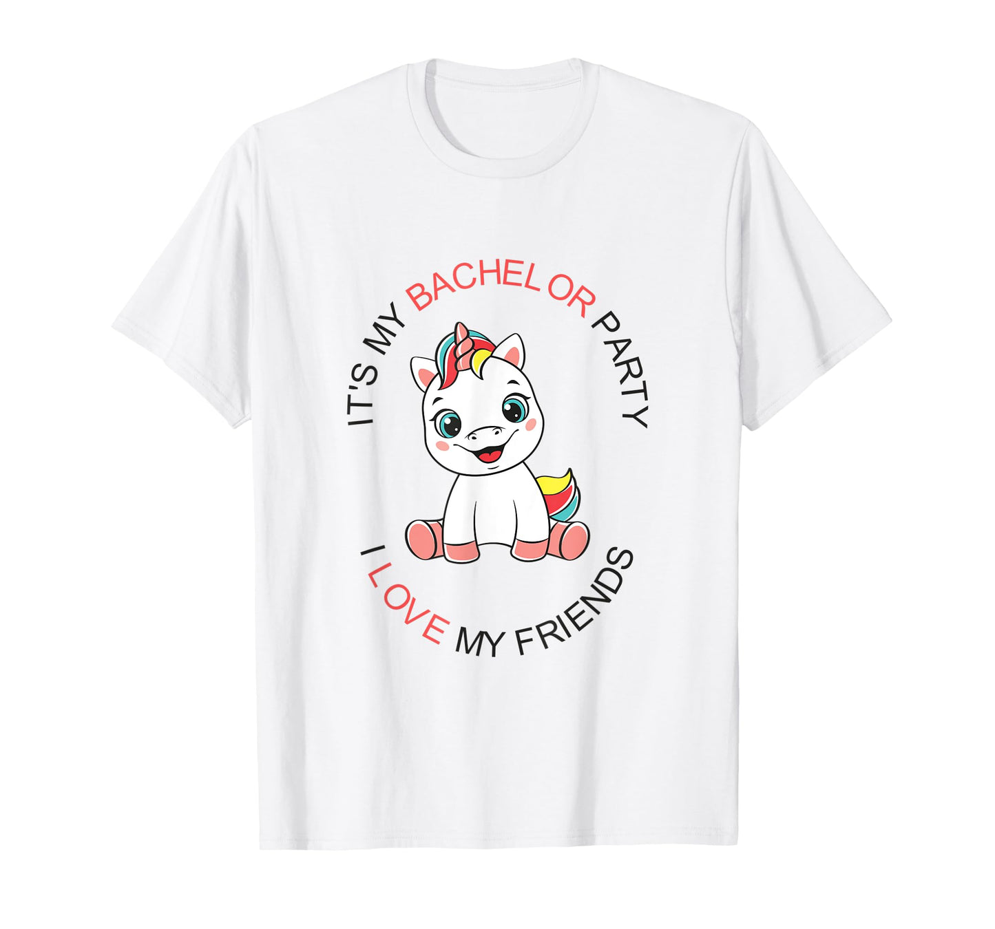 Mens Funny My Bachelor Party Cute Unicorn Bachelor Party Apparel T-Shirt