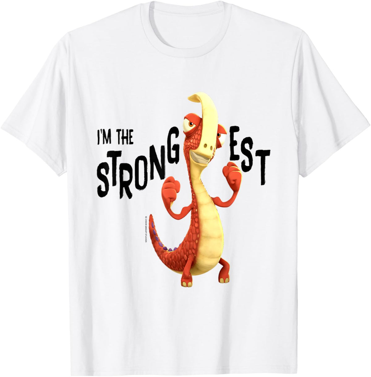 Gigantosaurus Rocky the Dinosaur "I'm the Strongest" T-Shirt T-Shirt