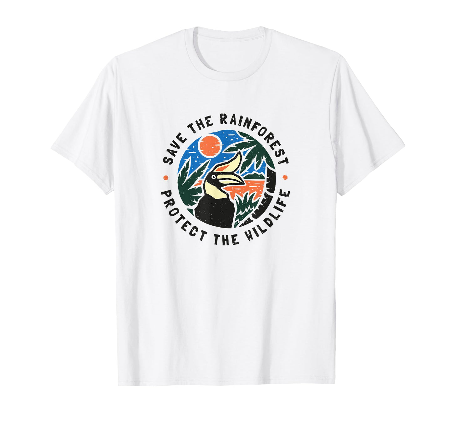 Save the Rainforest Protect the Wildlife T-Shirt
