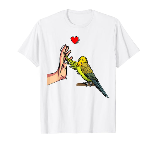 Budgie Love Parakeet Budgerigar Womens Gift T-Shirt