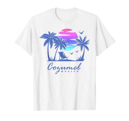 COZUMEL Mexico Beach Vacation Spring Break Honeymoon Vintage T-Shirt
