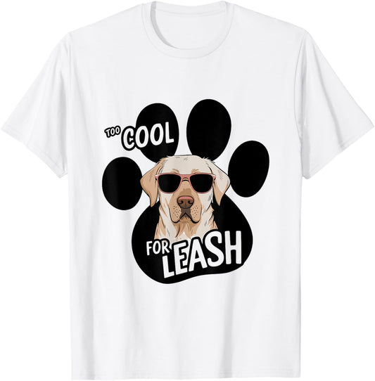 Cool Labrador Dog With Sunglasses T-Shirt