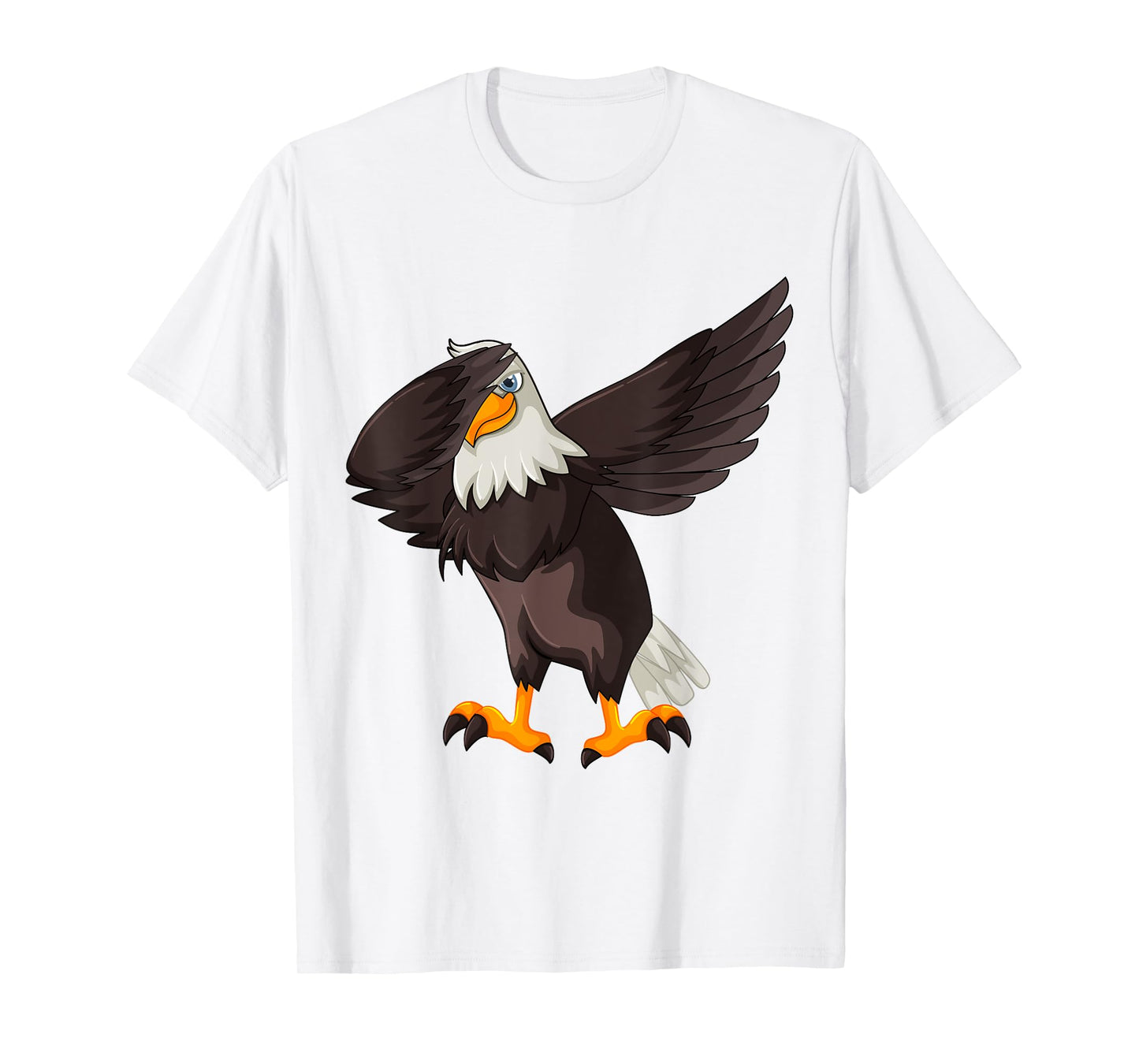 Dabbing Eagle | Large Bird America Hilarious USA Gift T-Shirt