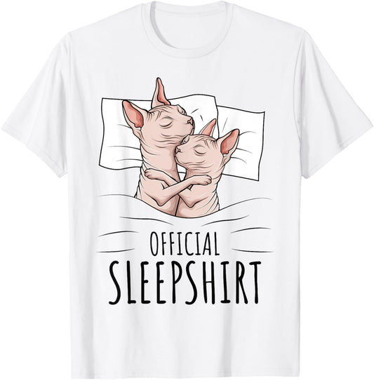 Sphynx Cat Hairless Cat Sphinx Official Sleepshirt T-Shirt