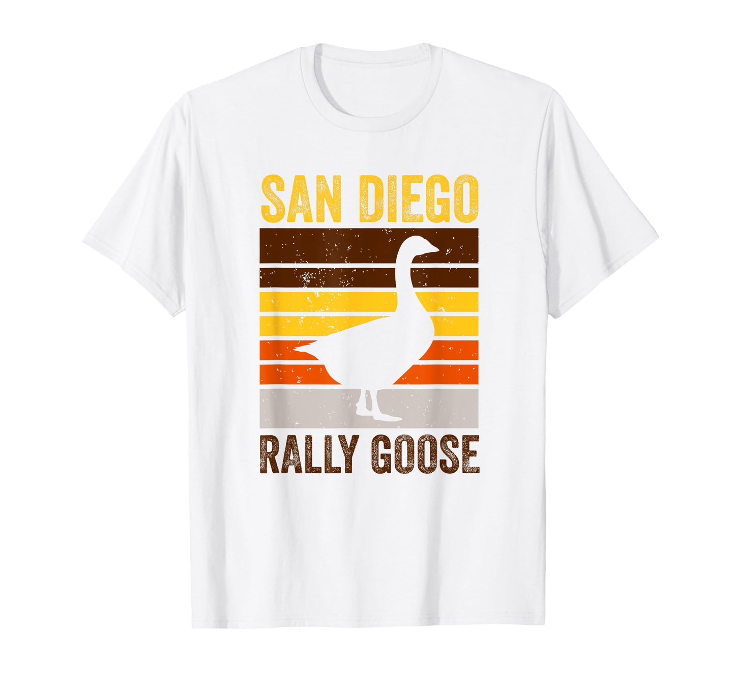 San Diego Rally Goose Funny Meme Bird Feathers Geese Fowl T-Shirt