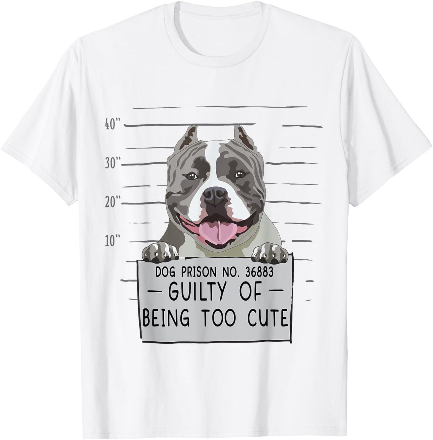 Bully XL Pitbull Guilty Of Stealing Hearts American Bully T-Shirt