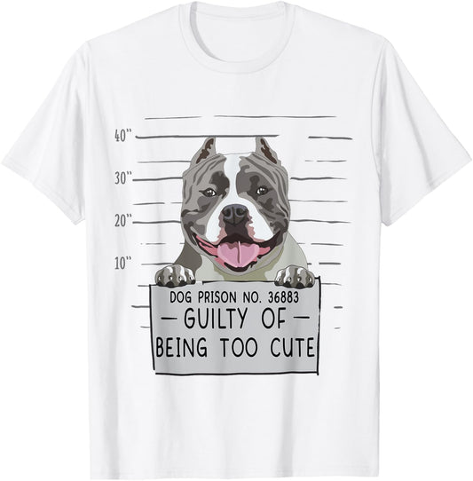 Bully XL Pitbull Guilty Of Stealing Hearts American Bully T-Shirt