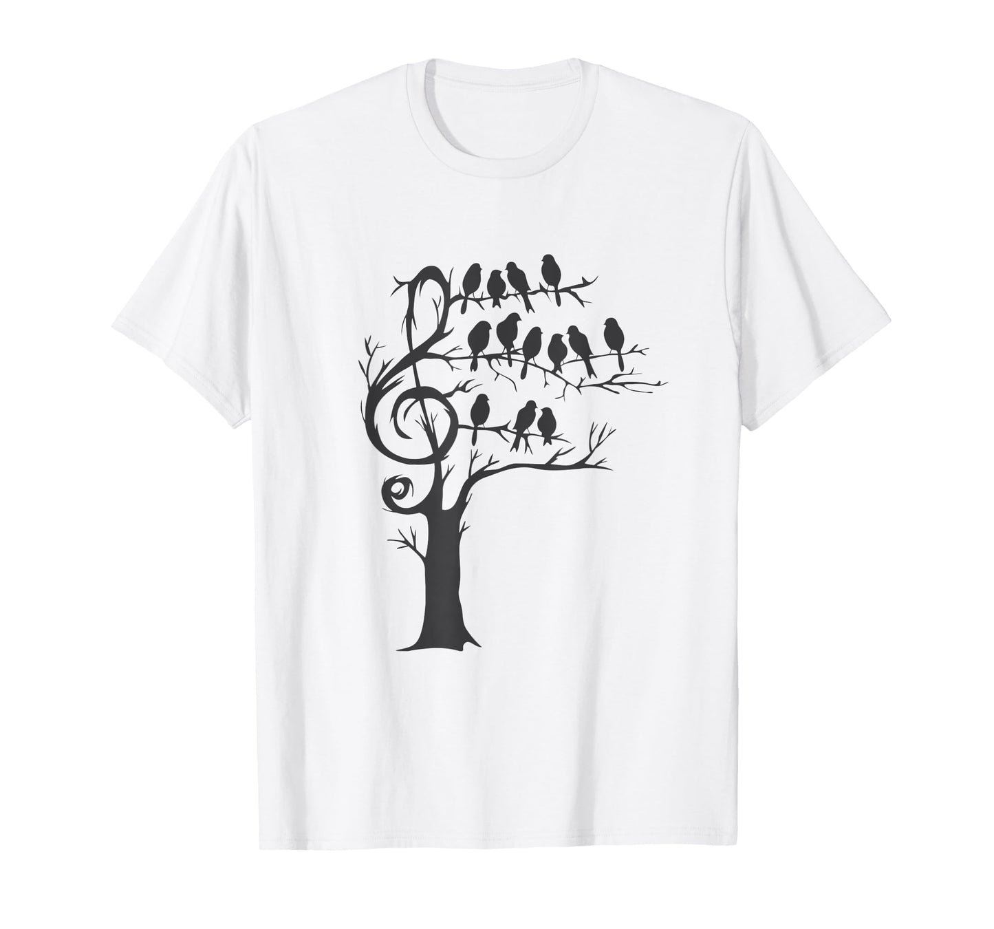 Singing Birds in a Tree, Music T-Shirt T-Shirt