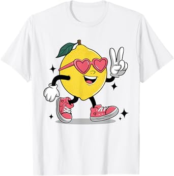 Lemonade Girl Lemonade Lemon Stand Lemonade Crew Women's T-Shirt, Small, White
