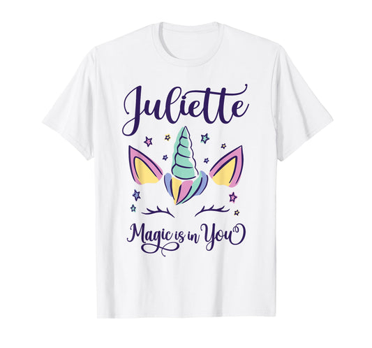 First Name Juliette Personalized Juliette T-Shirt