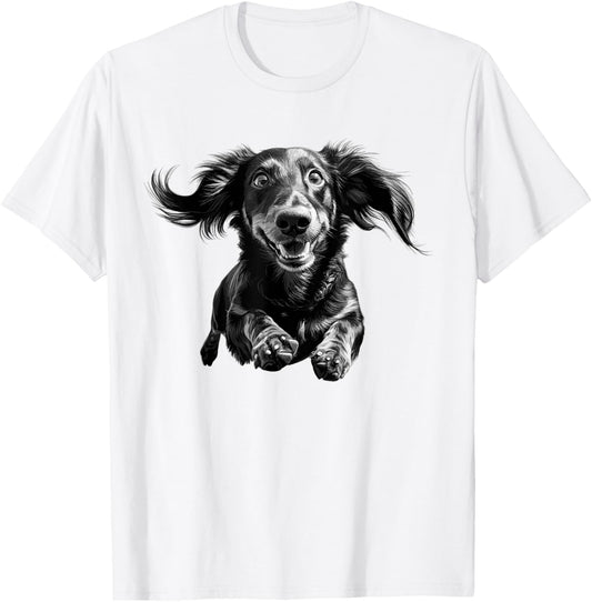 Flying Dachshund, Wiener Dog, Doxie Lover, Men, Women, Kids T-Shirt