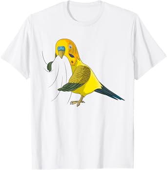 Budgie Lovers Parakeet Welli T-Shirt