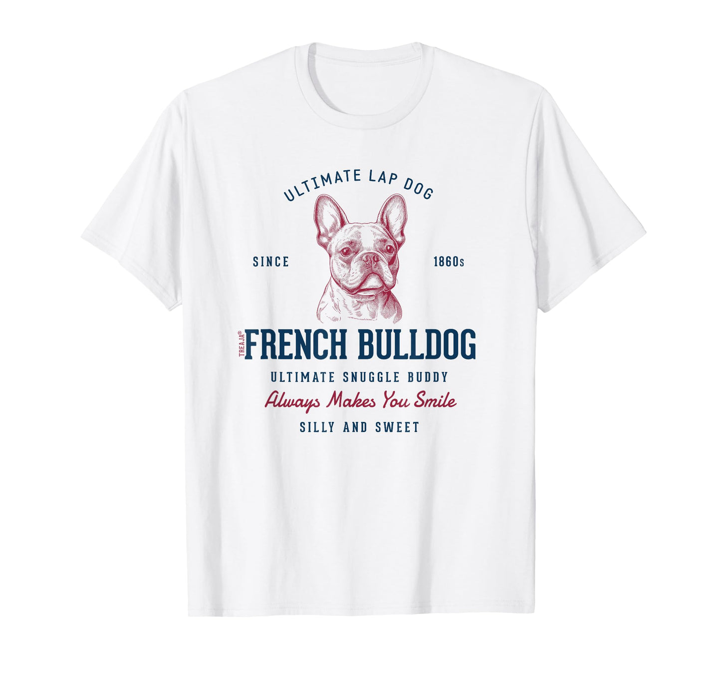 Retro Styled Vintage French Bulldog T-Shirt