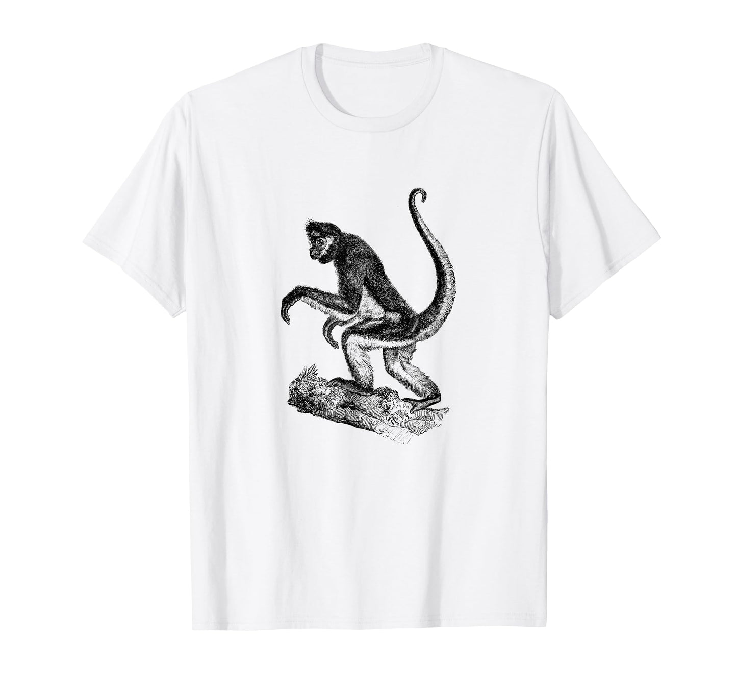 Spider Monkey Print T-Shirt