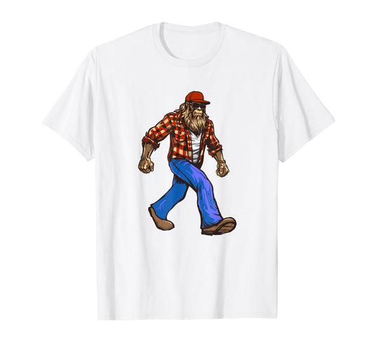 Country Redneck Sasquatch Bigfoot Dude Southern Pride T-Shirt